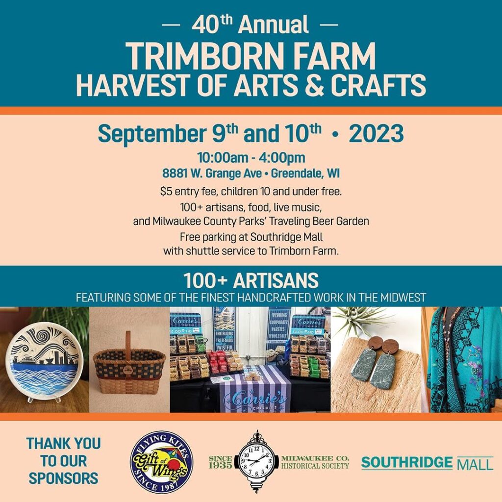 Trimborn Farm Harvest of Arts & Crafts Fair - Thom J Ertl Designs